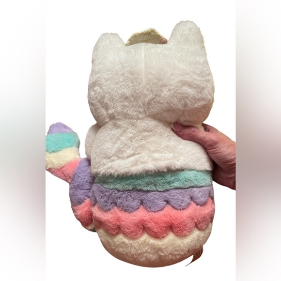 FAO Schwarz Glow Brights Toy Plush LED with Sound Meowmaid 12" Stuffed Animal - Picture 7 of 9